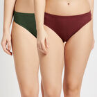 Cotton Printed Panty, Brown, small image number null