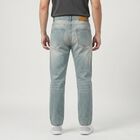 Men's Light Blue Faded Jeans, हल्का नीला, small