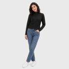Women's Black Stand Collar Windbreaker Jacket, काला, small