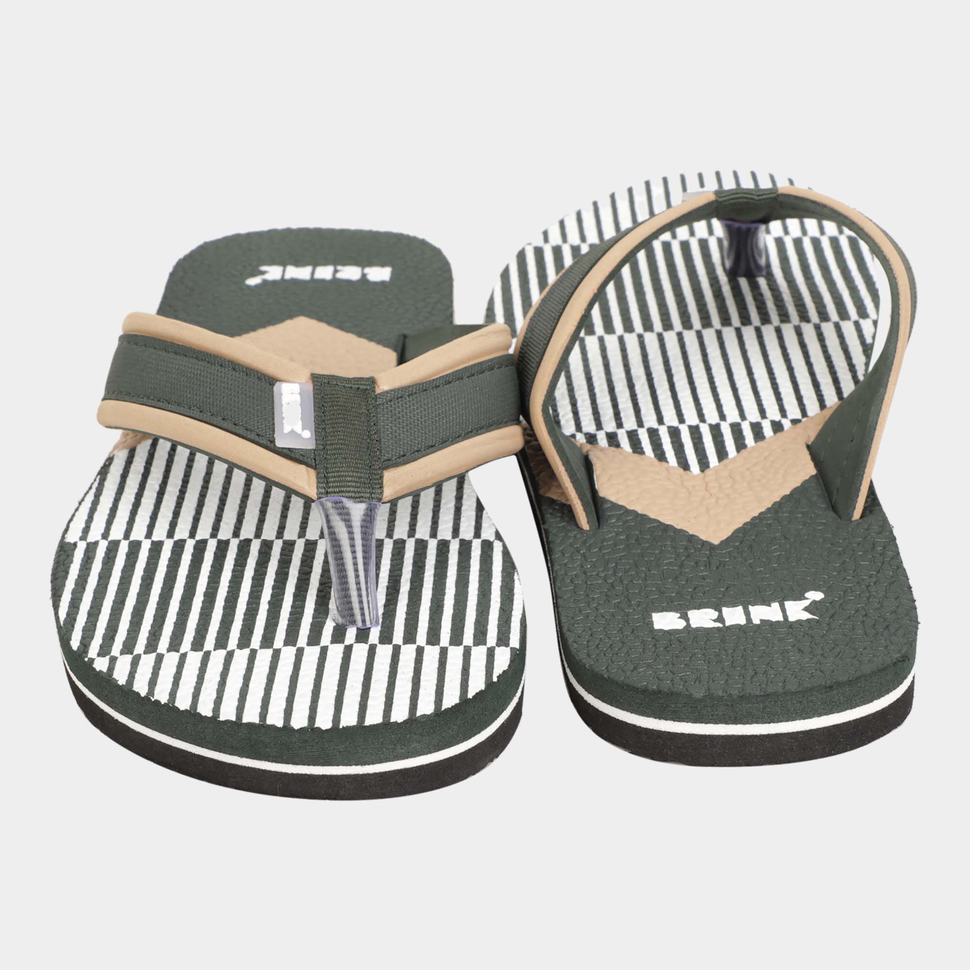 V discount strap slippers