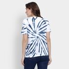 Ladies' 100% Cotton Round Neck T-Shirt, ऑफ व्हाइट, small