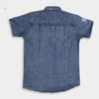 Boys Solid Casual Shirt, हल्का नीला, small image number null