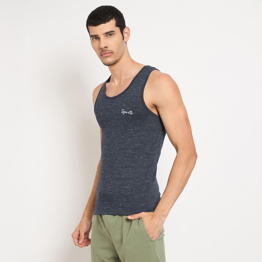 Men's Gym T-Shirt , Navy Blue, large image number null