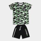 Boys' 100% Cotton Knit Baba Suit , Olive, small image number null