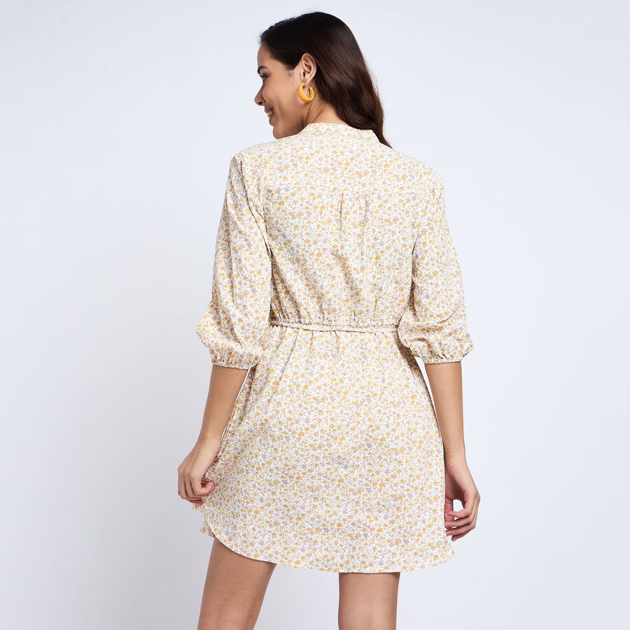Ladies' Dress, पीला, large image number null
