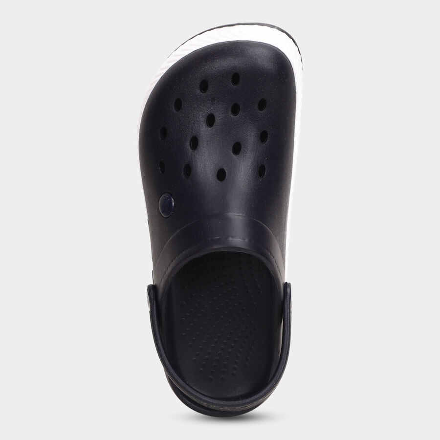 Mens' Sandal, Navy Blue, large