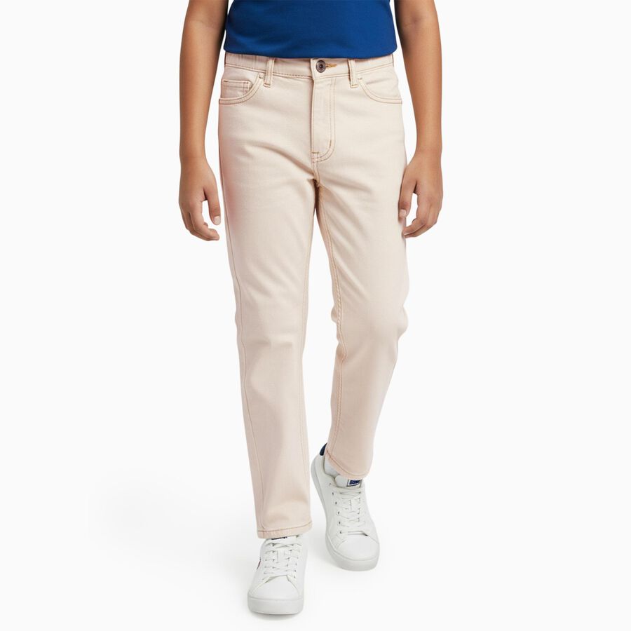 Boys' Jeans, Beige, large image number null