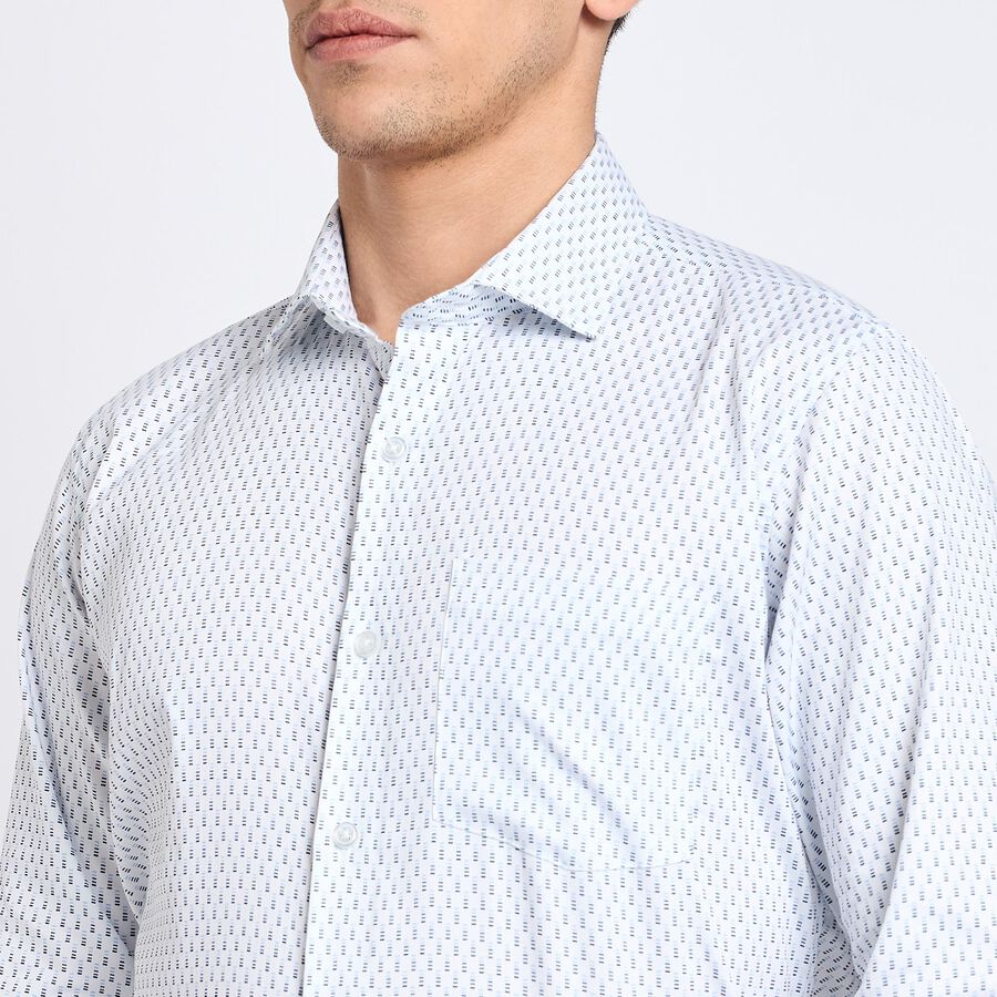 Men's Formal Shirt, White, large image number null