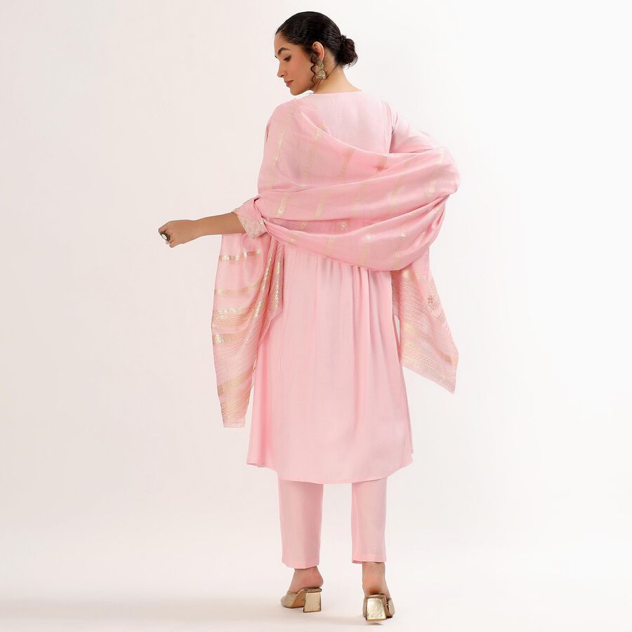 Ladies' Ethnic Set, Light Pink, large image number null