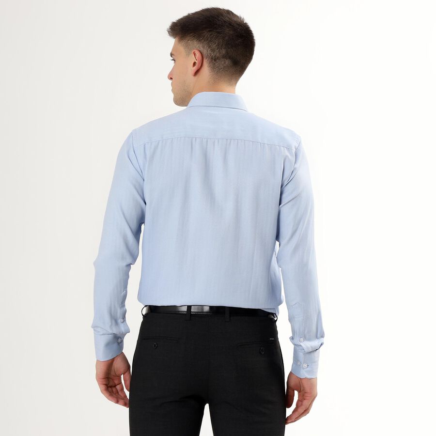 Men's Cut Away Collar Formal Shirt , Light Blue, large image number null