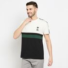 Men's 100% Cotton Round Neck Half Sleeves T-Shirt , White, small image number null