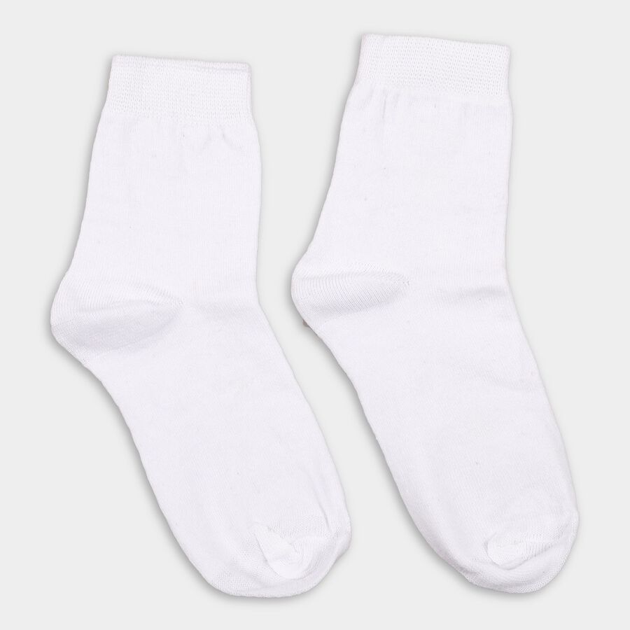 Boys' Socks , White, large image number null