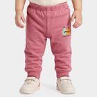 Infants Pink Jogger Graphic Printed Pyjama, Light Pink, small