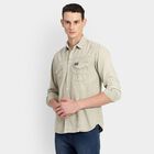 Men's 100% Cotton Casual Shirt, ओलिव, small image number null