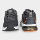 Men's Grey Lace-Up Sneakers, Grey, small