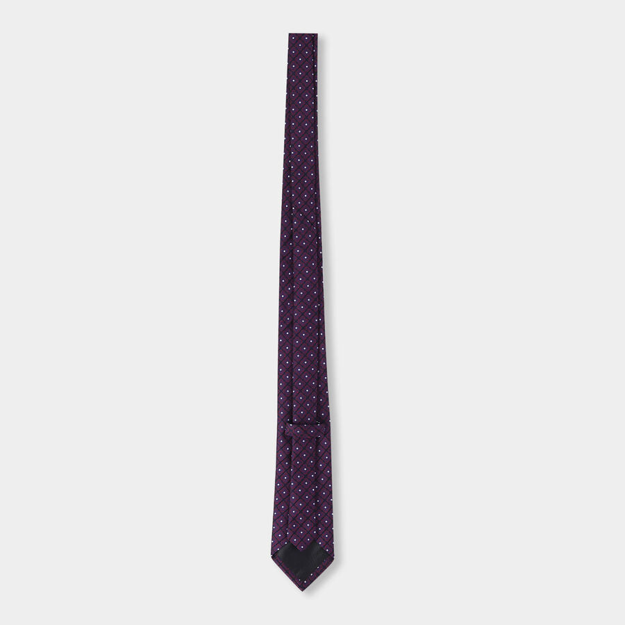पॉलिएस्टर टाई, Purple, large image number null