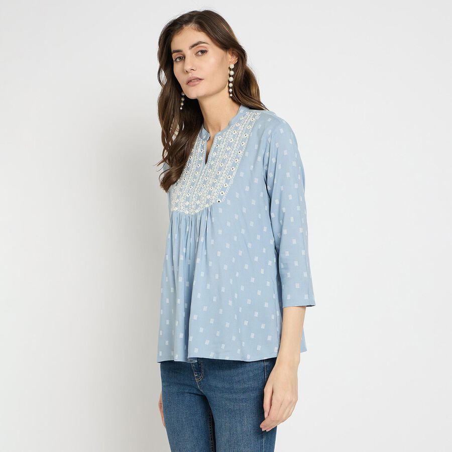 Ladies' Kurta , Light Blue, large image number null