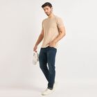 Men's Slim Fit Jeans , गहरा नीला, small image number null