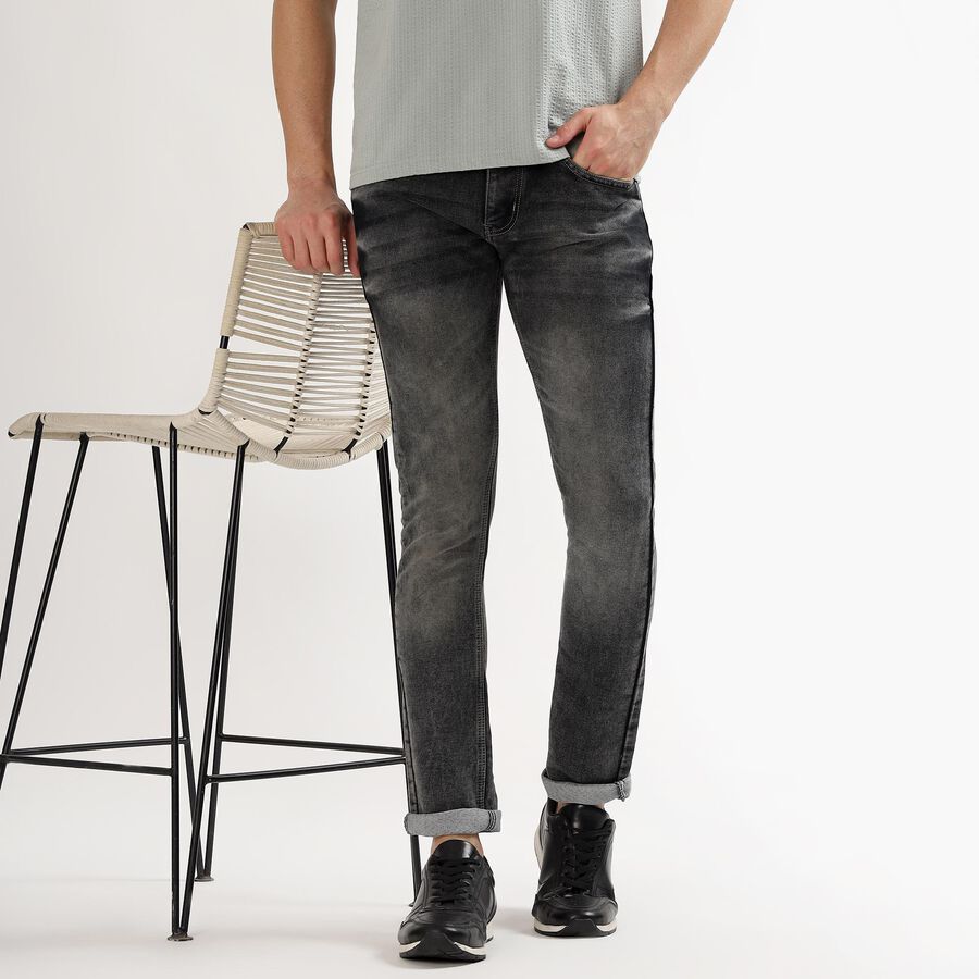 Men's Skinny Jeans&nbsp;&nbsp;, Dark Grey, large image number null