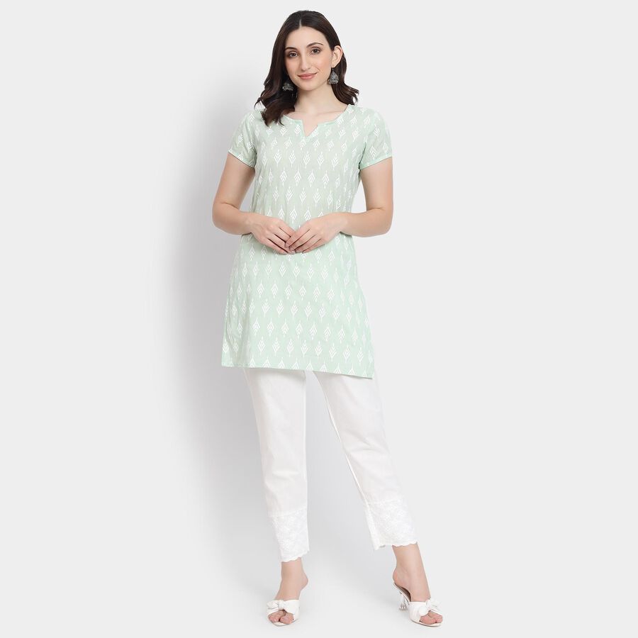 Ladies' Kurta , हल्का हरा, large image number null