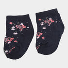 Infants Cotton Solid Socks, Navy Blue, small image number null