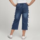 Girls' Light Blue Regular Fit Jeans, हल्का नीला, small image number null