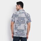 Men's Casual Shirt, टील ब्लू, small