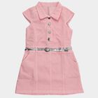 Girls' Frock, Light Pink, small