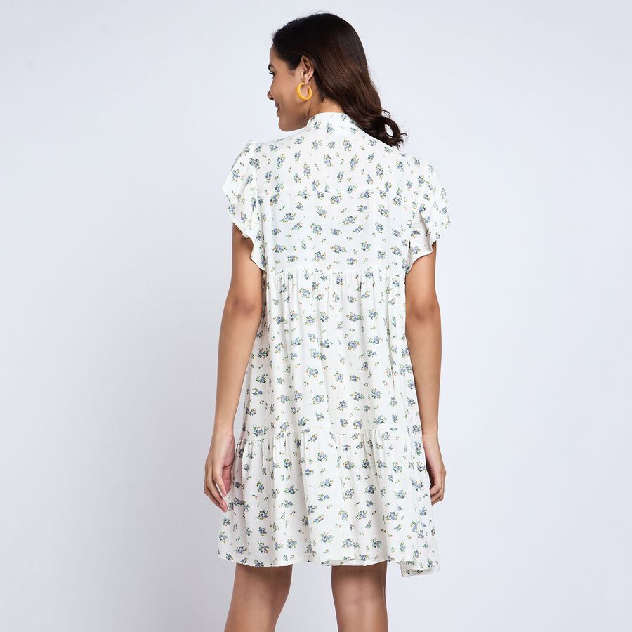 Ladies' Dress, Off White, large image number null