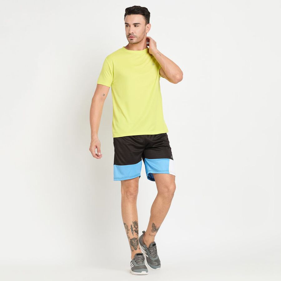 Men's Bermudas, मध्यम नीला, large image number null
