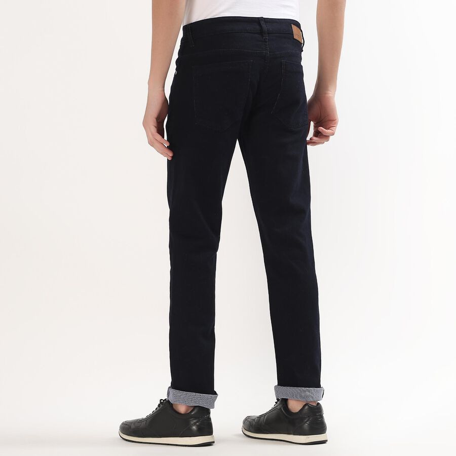 Men's Slim Fit Jeans, Dark Blue, large