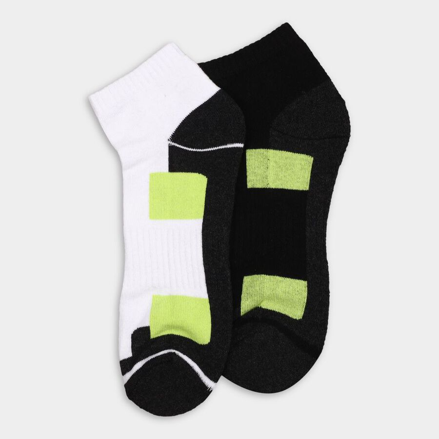 Men's Socks (Pack of 2), Charcoal, large