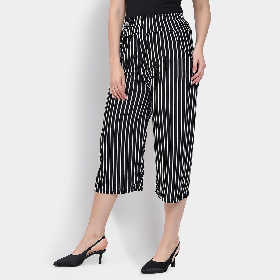 Ladies' Trousers , काला, large