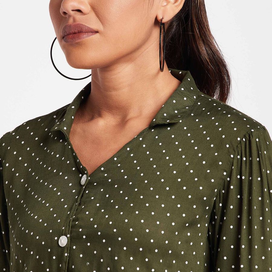 All Over Print Shirt, Olive, large image number null