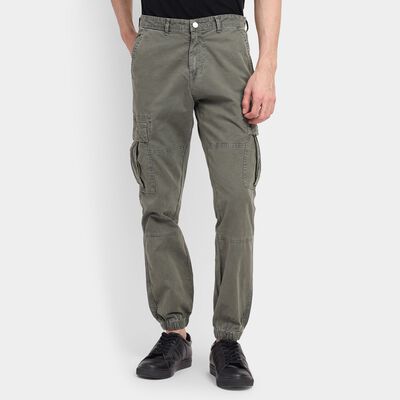Men's Slim Fit Casual Trousers 