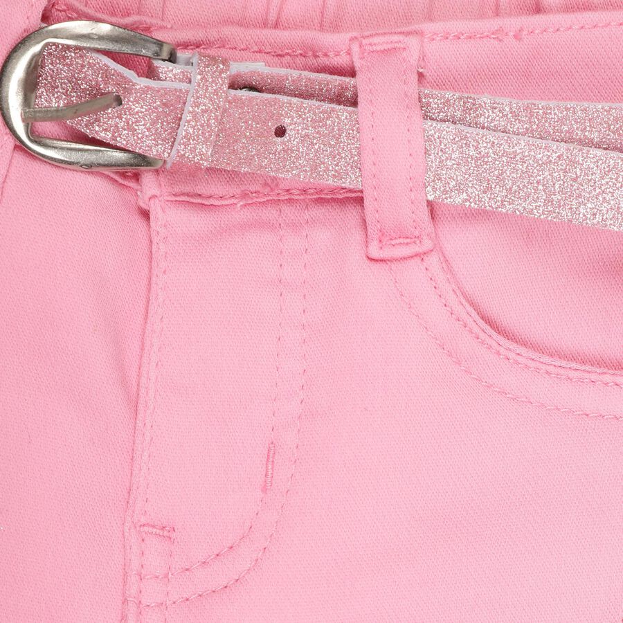 Girls' Jeans, Light Pink, large image number null