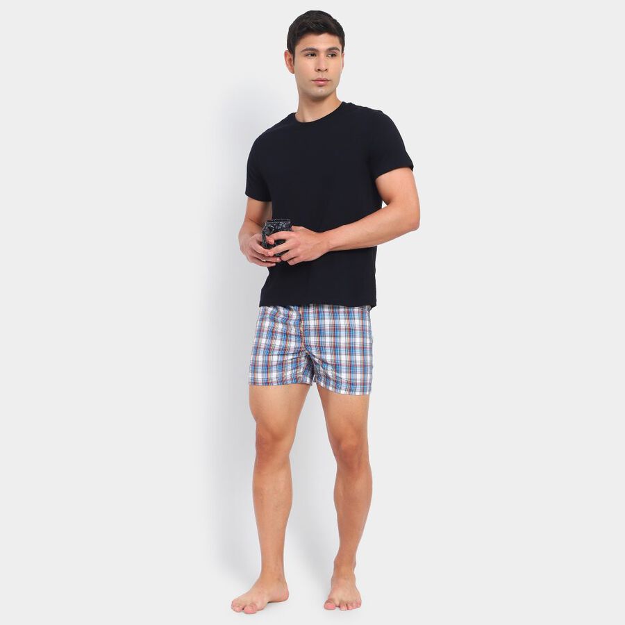 Men's Boxers, Navy Blue, large image number null