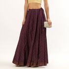 Ladies' Regular Lehenga Skirt, Wine, small image number null