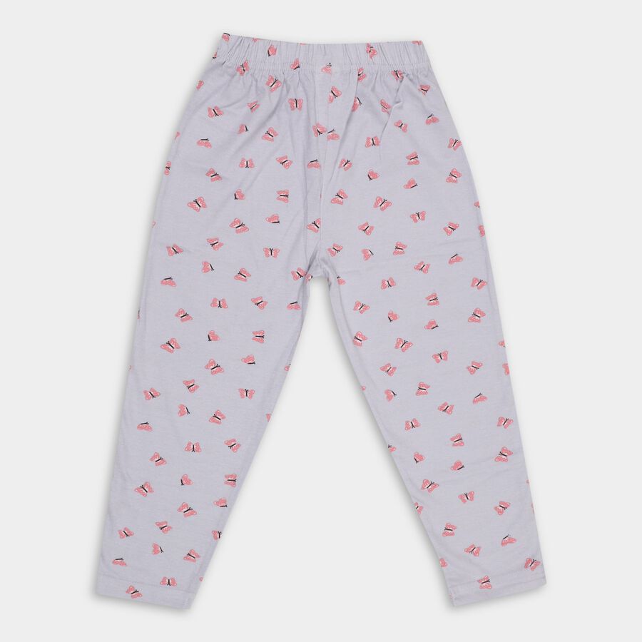 Girls' Pyjama , हल्का नीला, large image number null