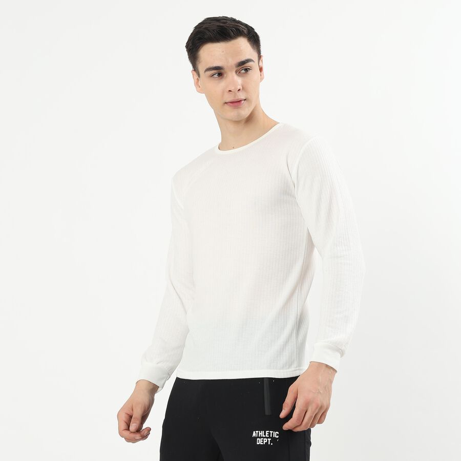 Men's Thermal Upper, Off White, large image number null