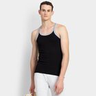 Men's 100% Cotton Gym T-Shirt, Black, small