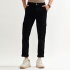 Men's Classic Blue Slim Fit Five Pocket Jeans, Black, small image number null