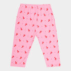 Girls All Over Print Capri, Pink, small image number null