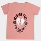 Girls' T-Shirt , Pink, small image number null