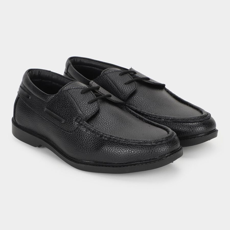 Men's Formal Shoes, काला, large