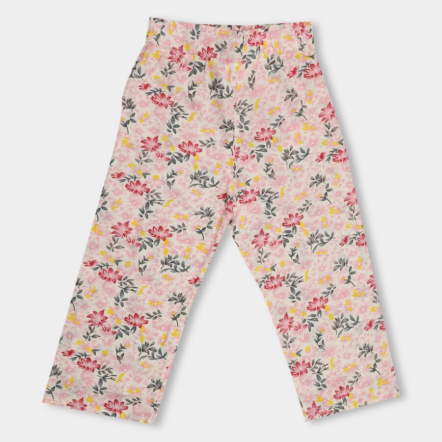 Girls' Capris , Off White, large image number null