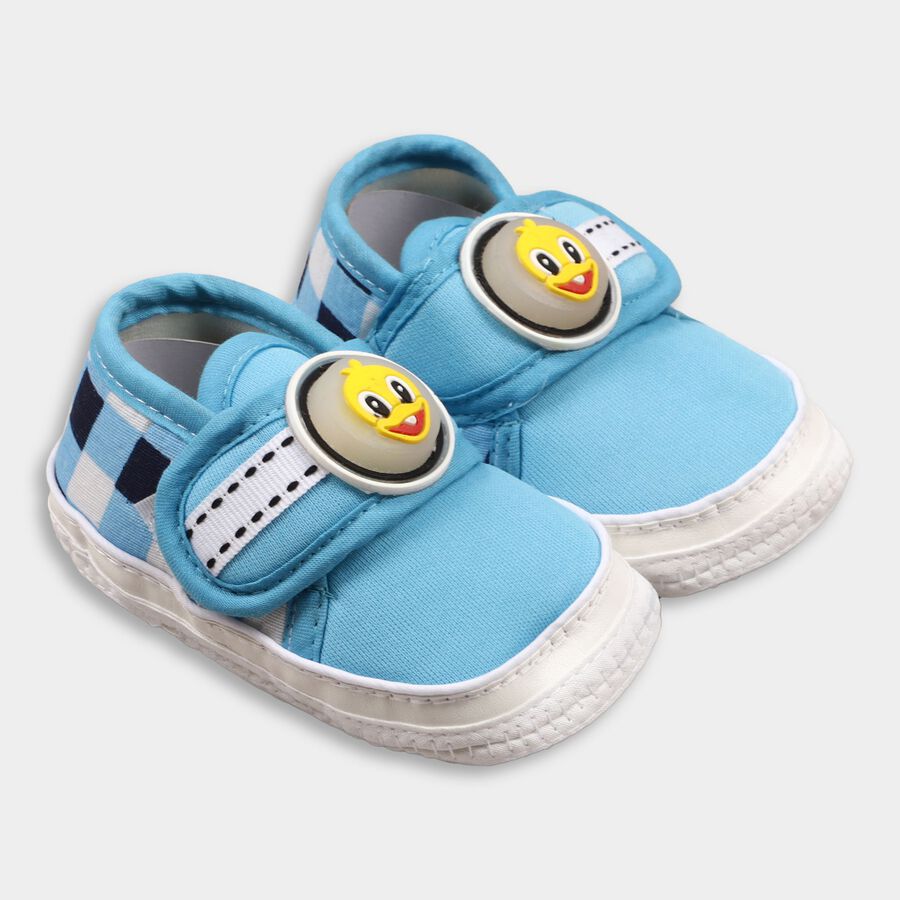 Infant's Bootie, Light Blue, large image number null