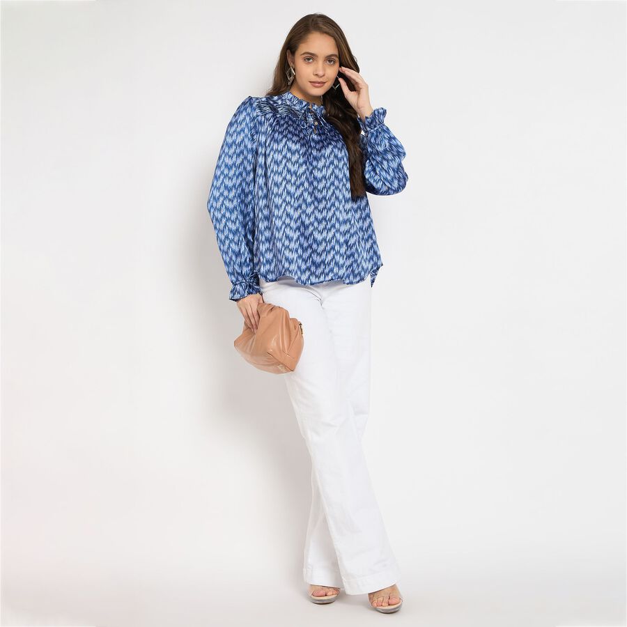 Ladies' Top, रॉयल ब्लू, large image number null