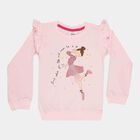 Girls Solid Top, Light Pink, small image number null