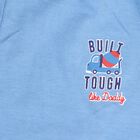 Infants' Cotton Pyjama, Mid Blue, small image number null